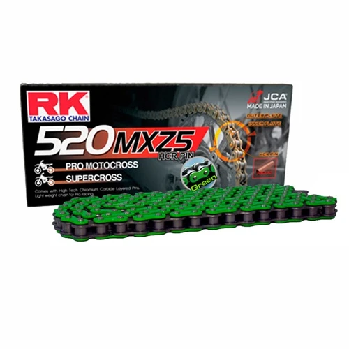 MM520MXZ5 green chain - 120 links - pitch 520 | RK | stock pitch