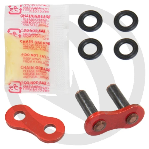 Spare red CLF pin link for 525XRE chain | RK