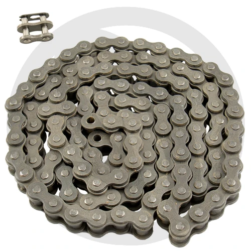 428HSB black chain - 122 links - pitch 428 | RK | stock pitch