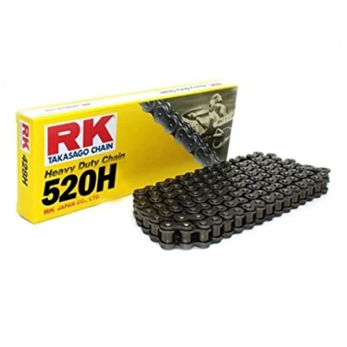 520H black chain - 110 links - pitch 520 | RK | stock pitch