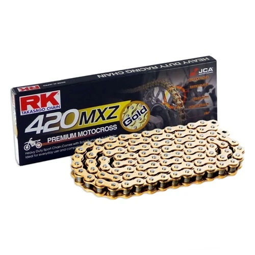 GB420MXZ gold chain - 140 links - pitch 420 | RK | stock pitch