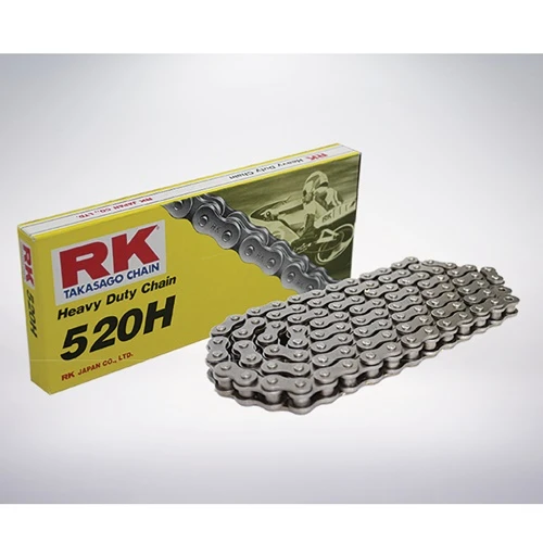 520H black chain - 120 links - pitch 520 | RK | stock pitch