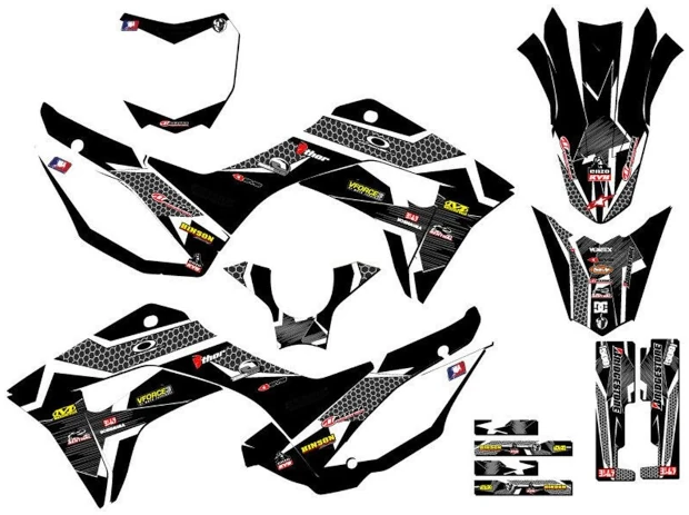 Kit adesivi Honda CRF 1