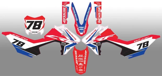 Kit adesivi Honda CRF 1