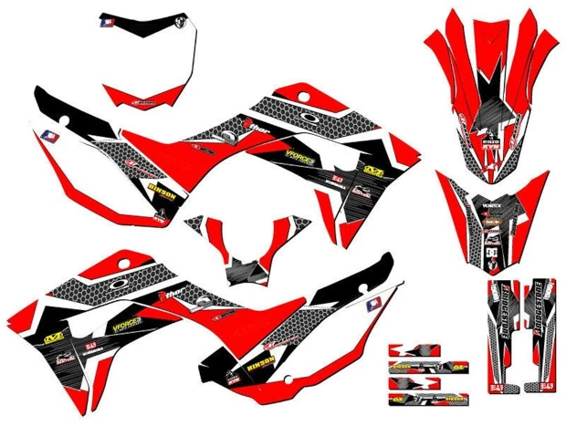 Kit adesivi Honda CRF 1