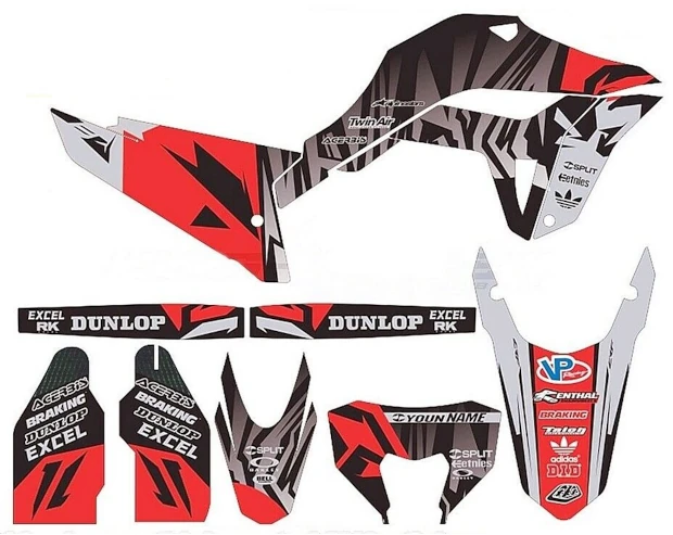 Kit adesivi Honda CRF 1