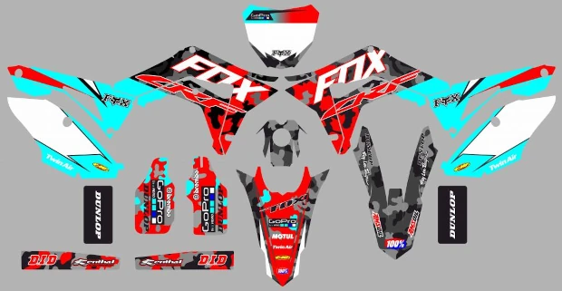 Kit adesivi Honda CRF 1