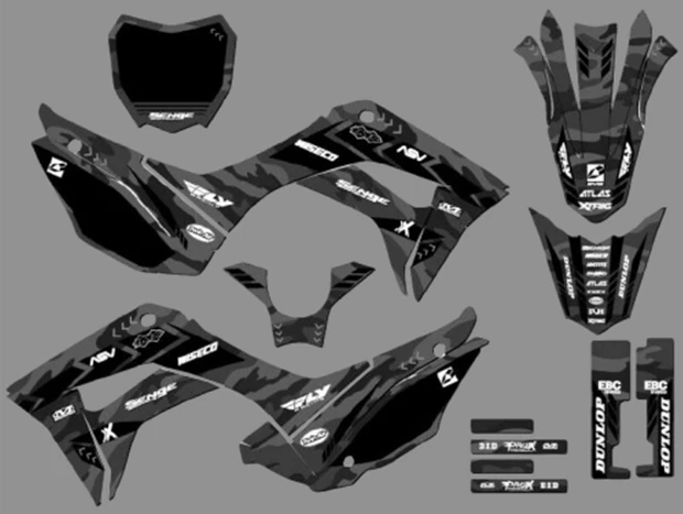Kit adesivi Honda CRF 25