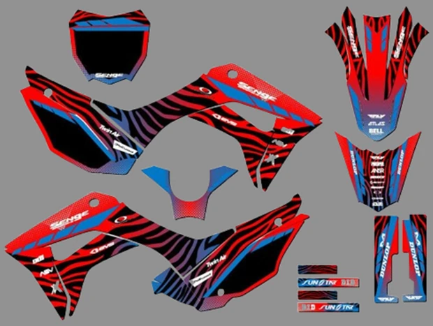 Kit adesivi Honda CRF 26