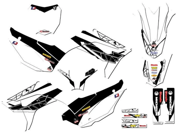 Kit adesivi Honda CRF 2