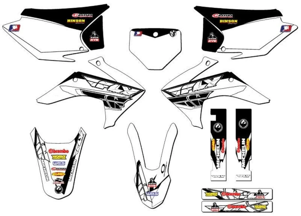 Kit adesivi Honda CRF 4