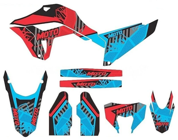 Kit adesivi Honda CRF 4