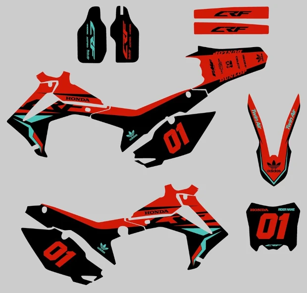 Kit adesivi Honda CRF 4