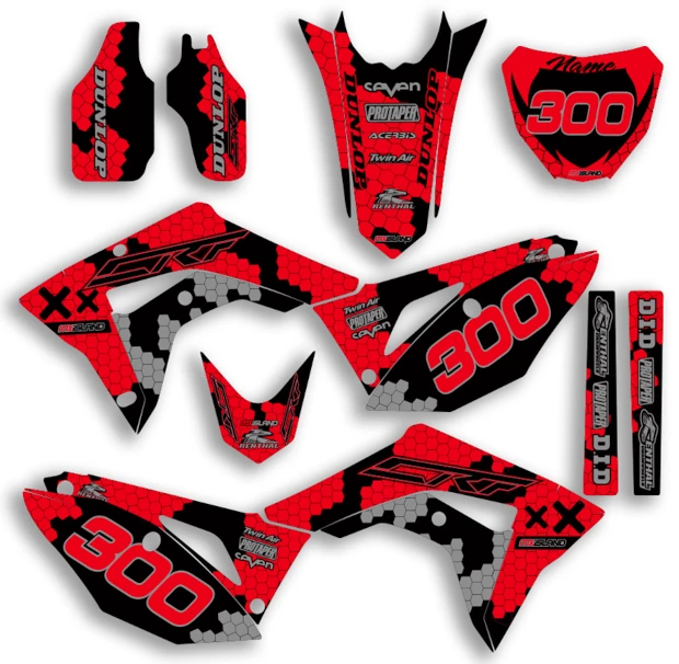 Kit adesivi Honda CRF 5