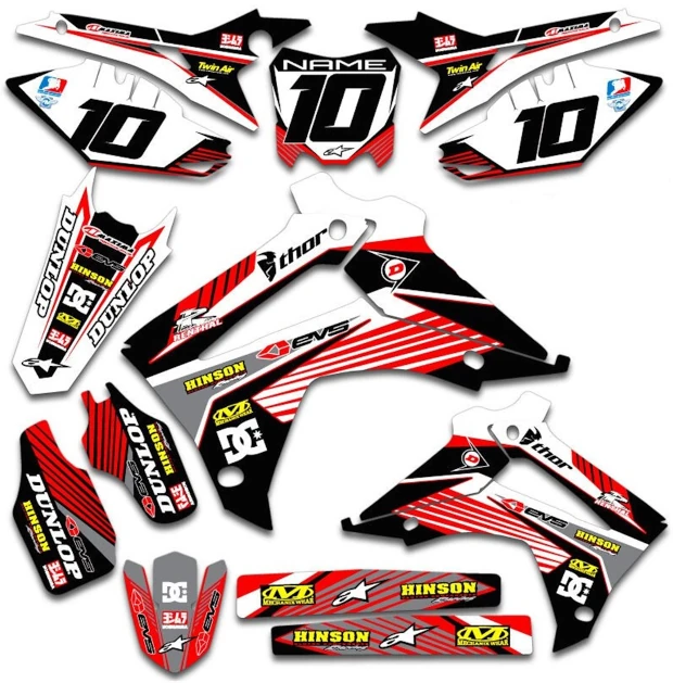 Kit adesivi Honda CRF 7