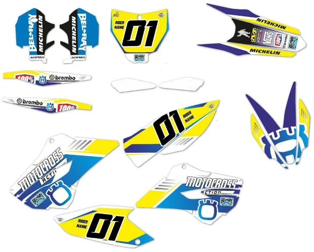 Kit adesivi Husqvarna C 10