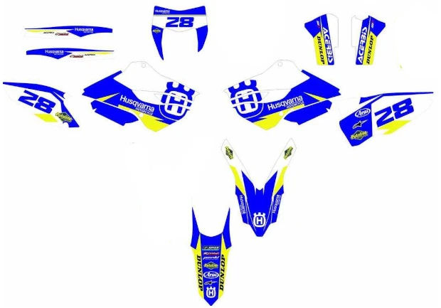 Kit adesivi Husqvarna E 1
