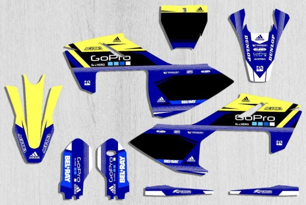 Kit adesivi Husqvarna C 2