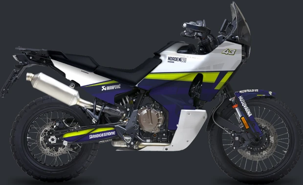 Kit adesivi Husqvarna NOR 4