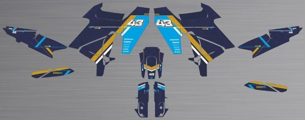 Kit adesivi Husqvarna NOR 5