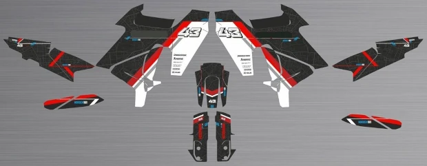 Kit adesivi Husqvarna NOR 6