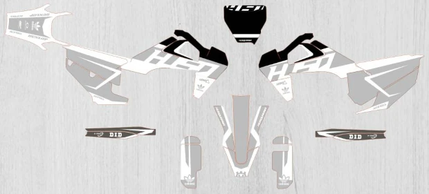 Kit adesivi Husqvarna C 6