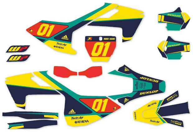Kit adesivi Husqvarna C 7