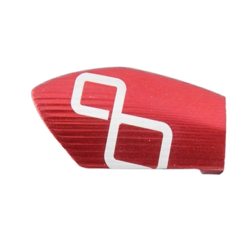 Red left spare end guard | Lightech