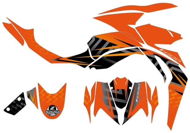 Kit adesivi Kawasaki Z1000 10