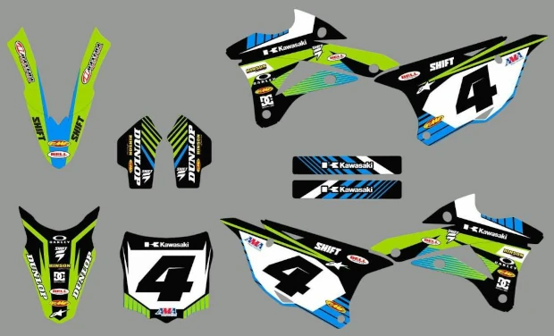Kit adesivi Kawasaki KX 1