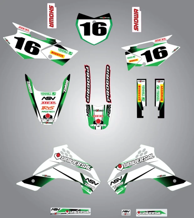Kit adesivi Kawasaki K 2
