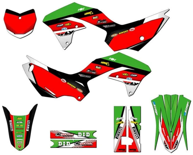 Kit adesivi Kawasaki X 2