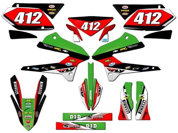 Kit adesivi Kawasaki X 2
