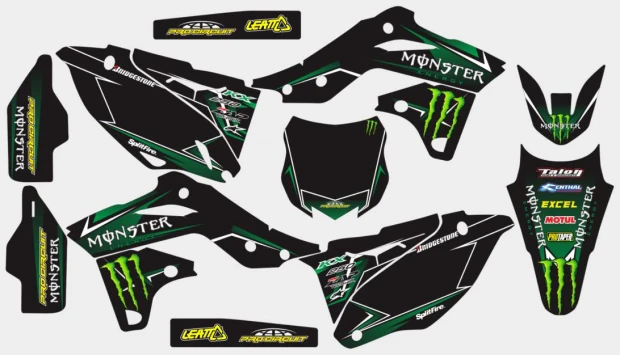 Kit adesivi Kawasaki K 2