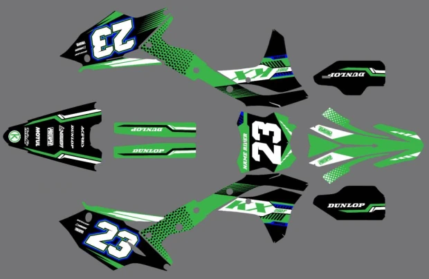 Kit adesivi Kawasaki K 2