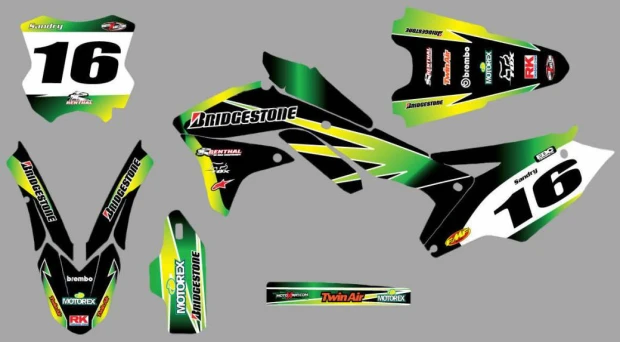 Kit adesivi Kawasaki X 2