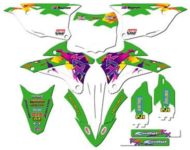 Kit adesivi Kawasaki KX 2