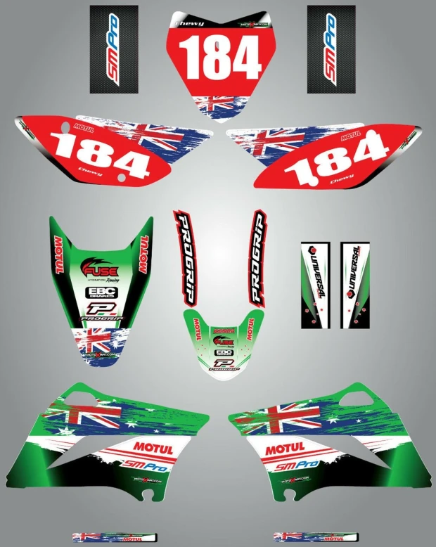 Kit adesivi Kawasaki X 3