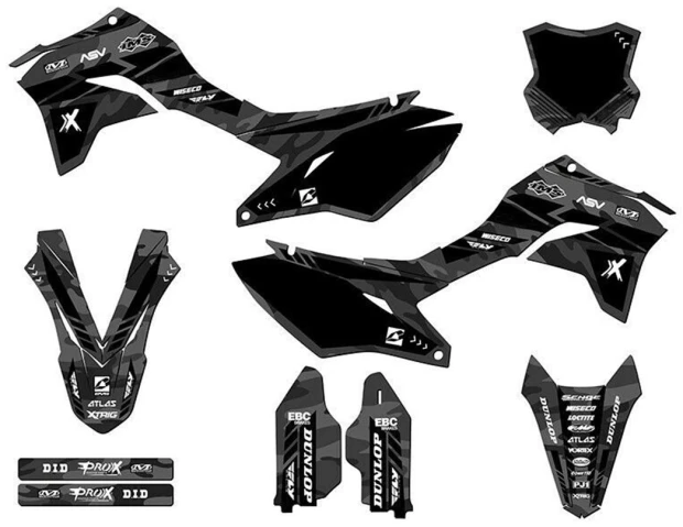 Kit adesivi Kawasaki X 3