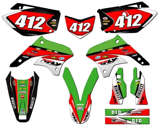 Kit adesivi Kawasaki X 3