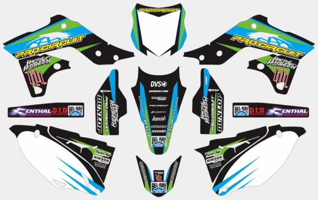 Kit adesivi Kawasaki K 3
