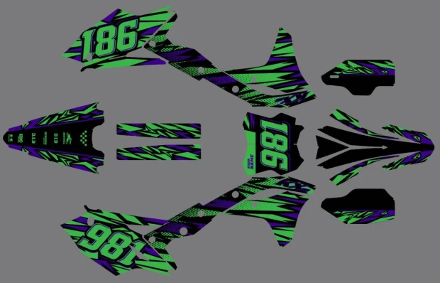 Kit adesivi Kawasaki K 3