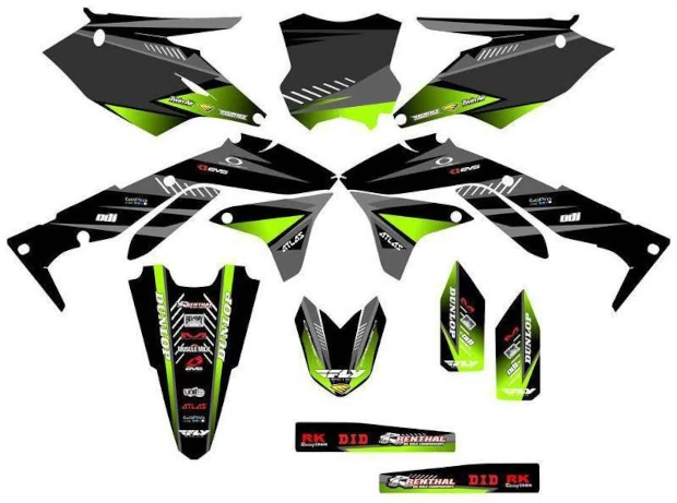 Kit adesivi Kawasaki KX 3