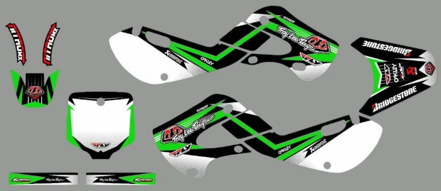 Kit adesivi Kawasaki KX 3