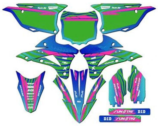 Kit adesivi Kawasaki KX 3