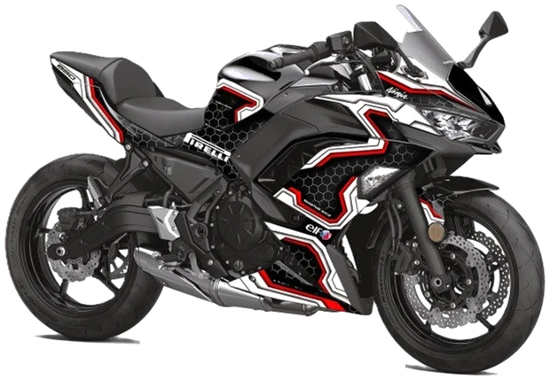 Stickers Kawasaki Ninja 650 3