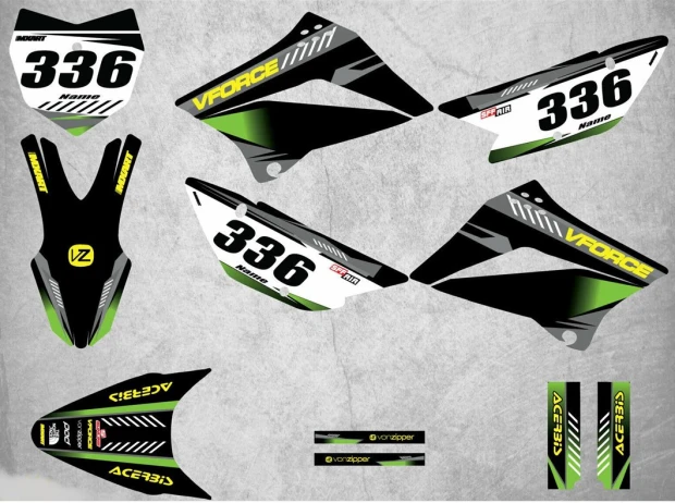 Kit adesivi Kawasaki X 4