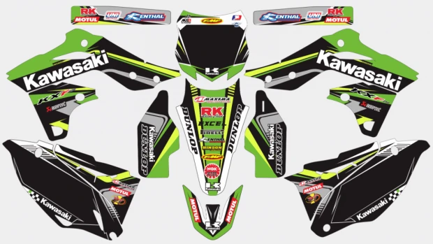 Kit adesivi Kawasaki K 4