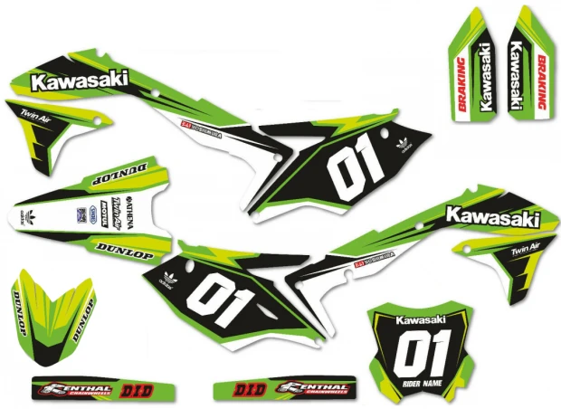 Kit adesivi Kawasaki X 4