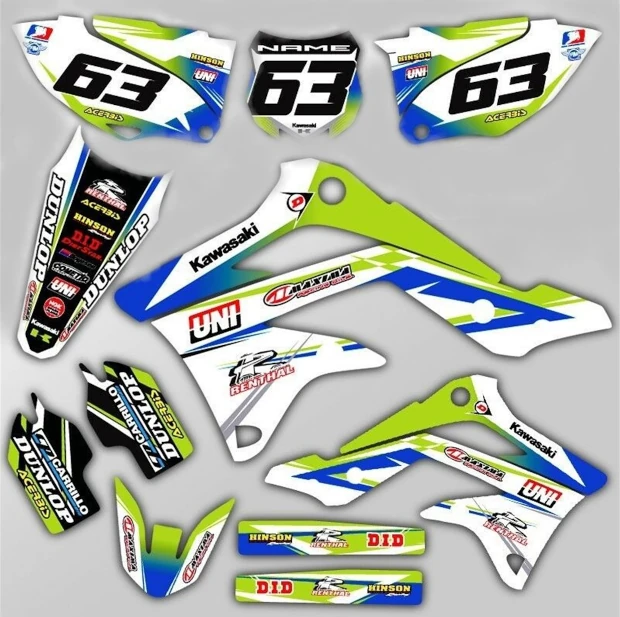 Kit adesivi Kawasaki KX 4